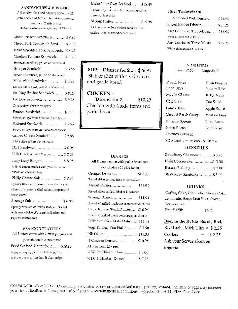 Randy's Rib Shack Menu image 2